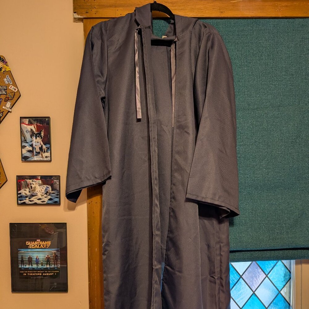 Cosplay Grey Wizard Robe Cosplay Size Small